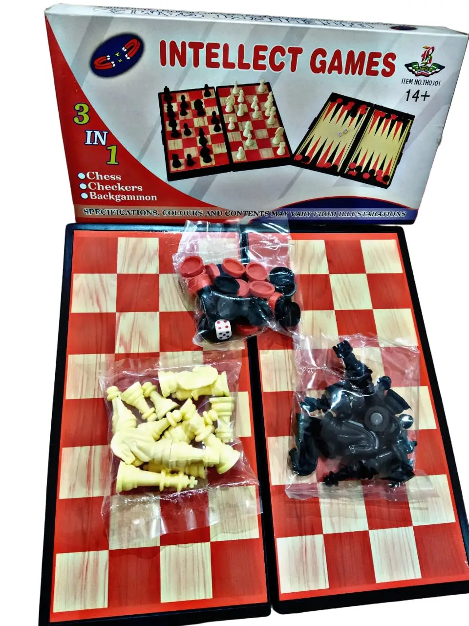 لعبة Intellect Games - 3 في 1