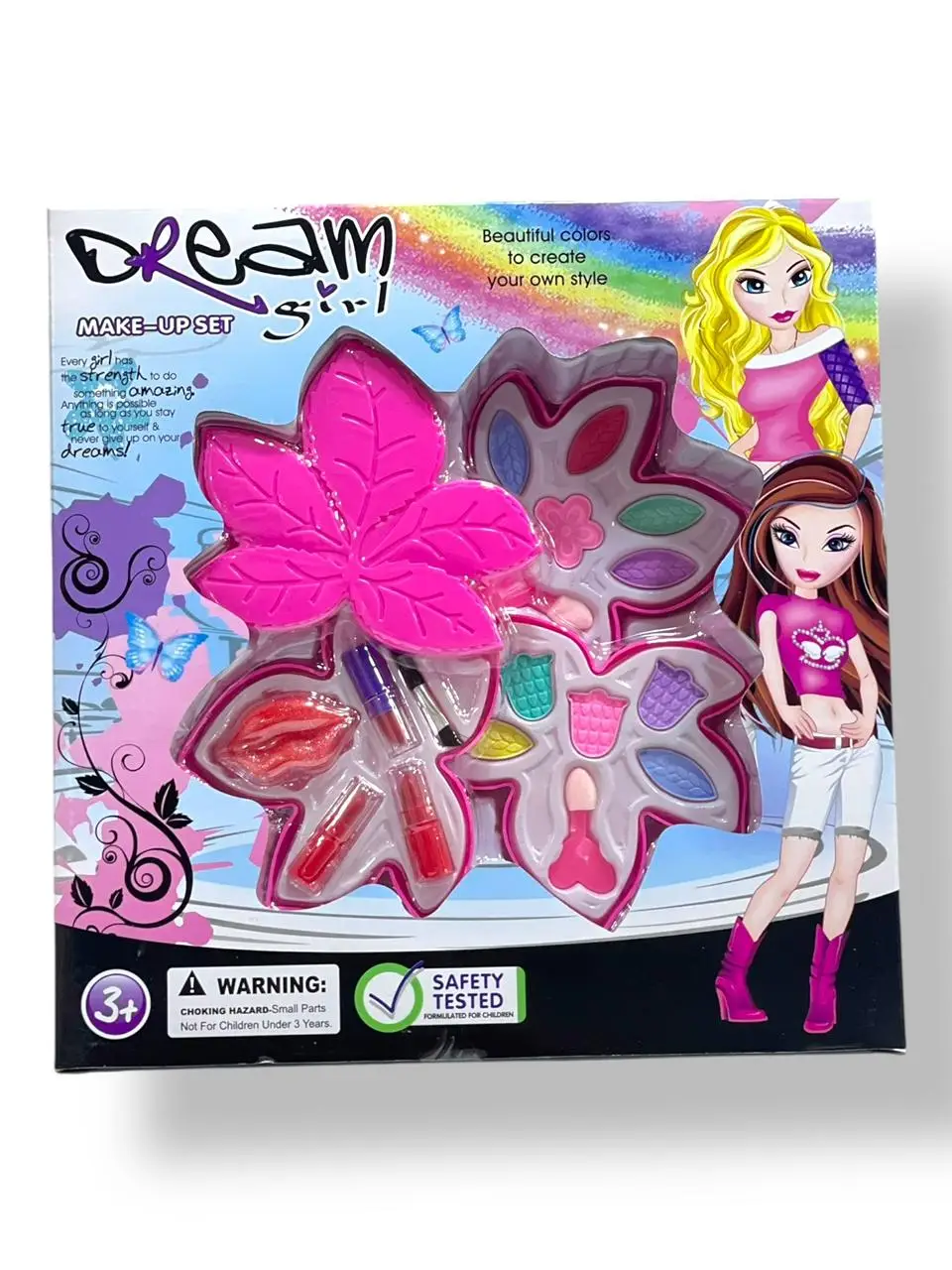 علبة مكياج علي شكل ورده