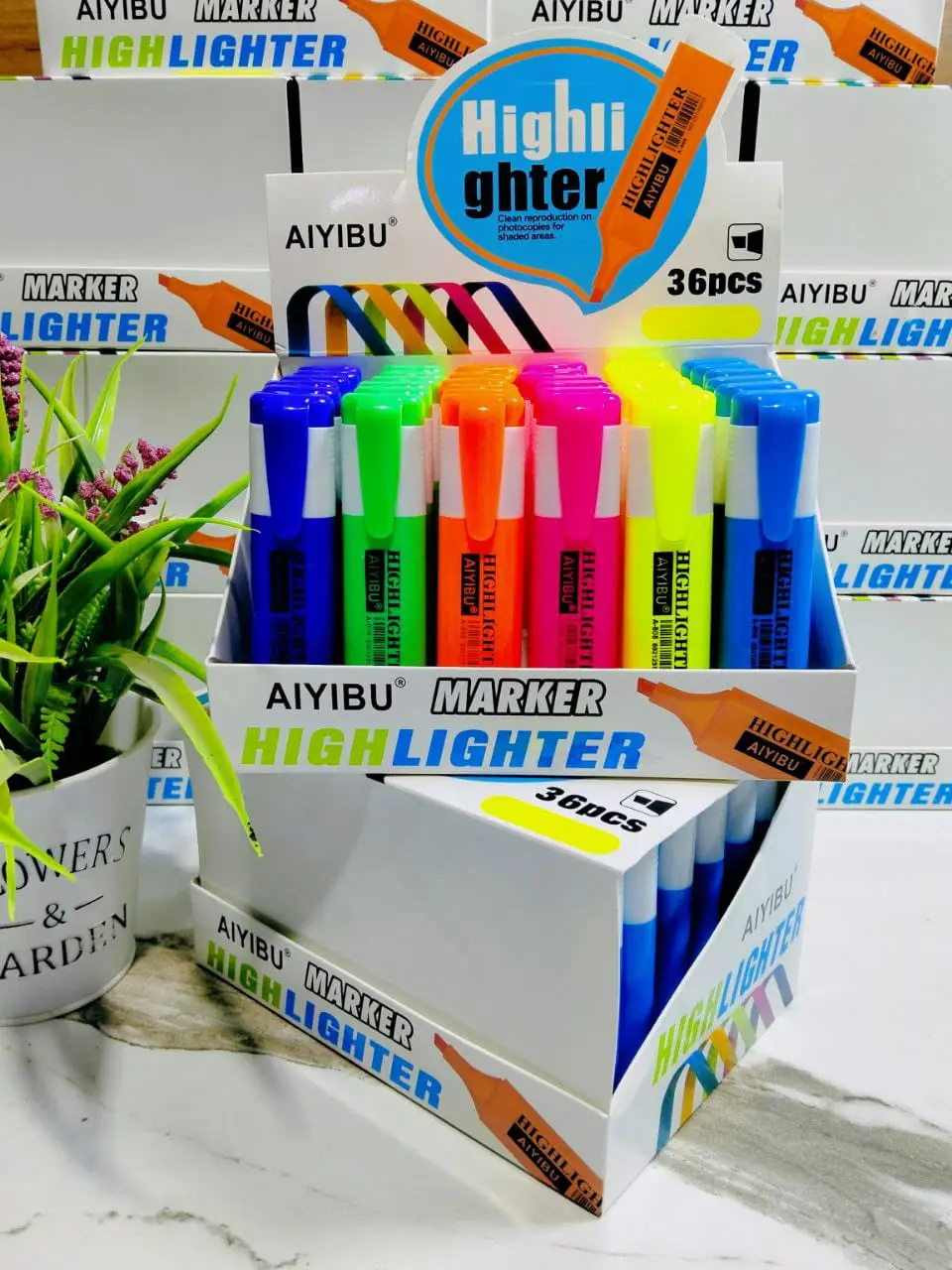 (عروض) 6 قطعة قلم تحديد - كود 242