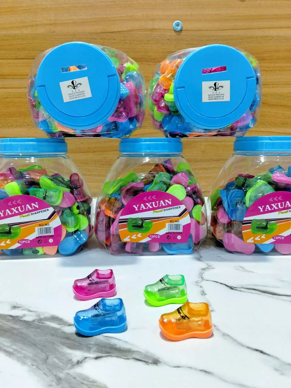 (عرض) 4 قطع براية اشكال- كود 254