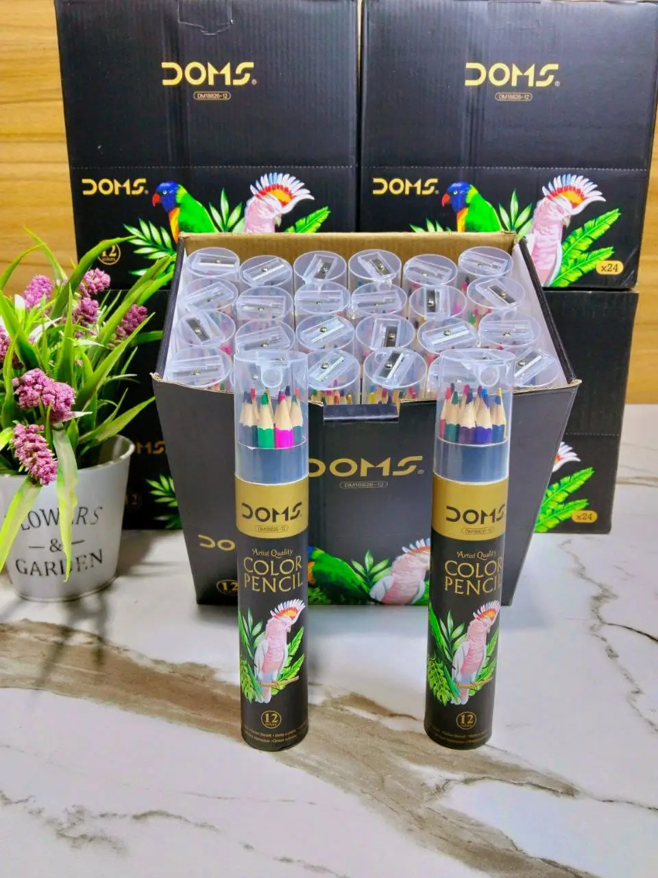 الوان دومز برطمان 12 لون - كود 96